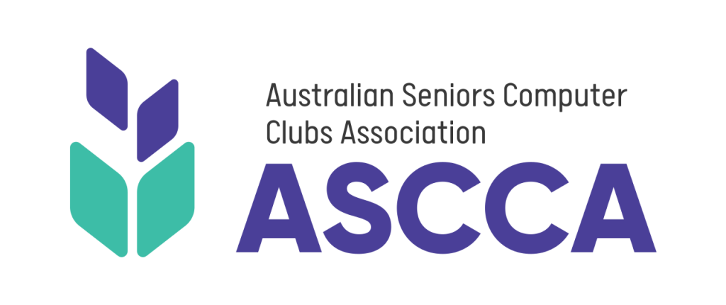 Australian Seniors Computer Clubs Association (ASCCA) logo